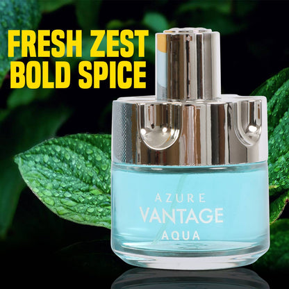 Azure Vantage Aqua Spray Cologne Eau De Parfum For Men