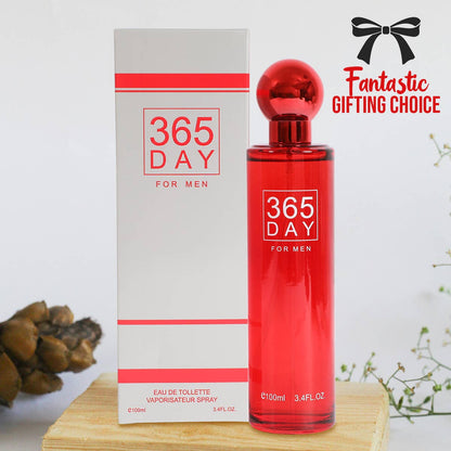 365 Day For Men Red Spray Cologne Eau de Toilette For Men