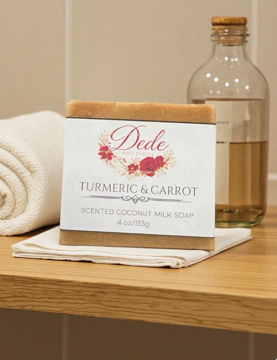 Turmeric & Carrot Soap Bar