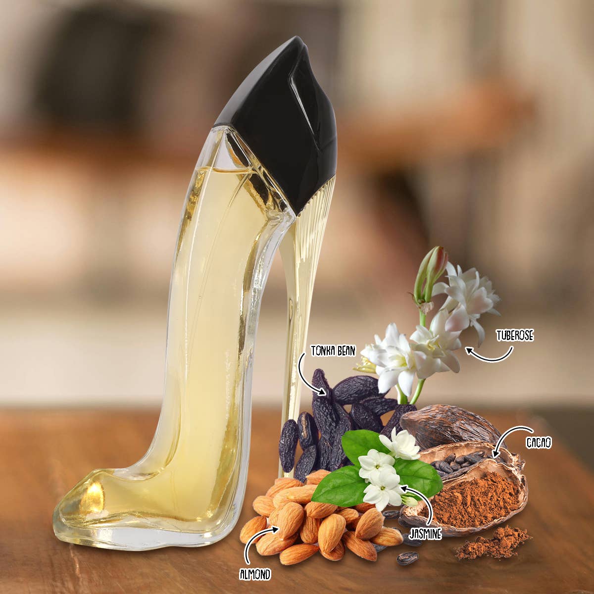 Princess High Heels Gold Spray Perfume For Women