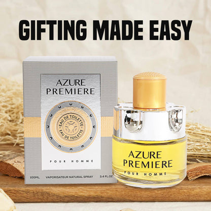 Azure Premiere Spray Cologne Eau De Toilette for Men