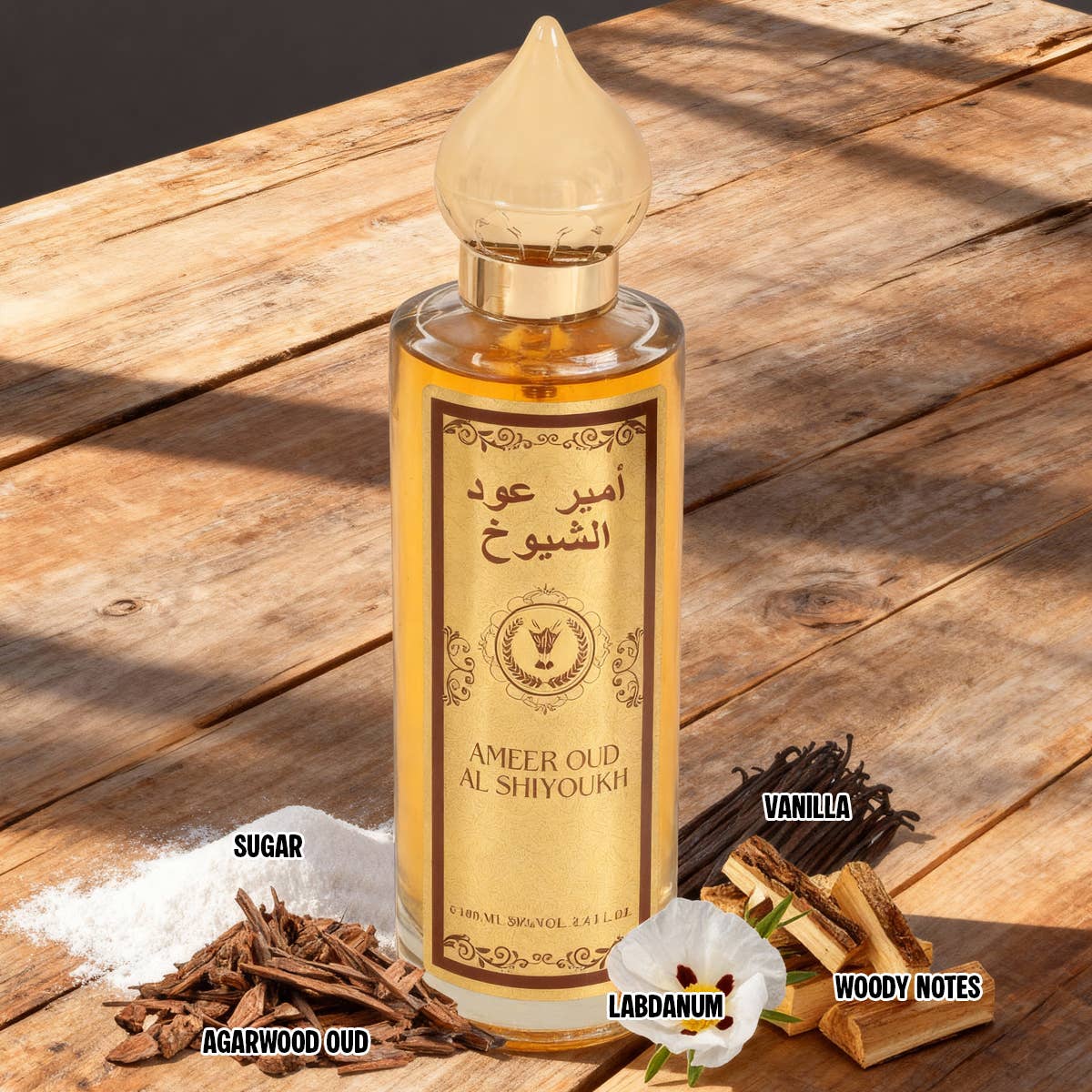 Ameer Oud Al Shiyoukh Unisex Perfume EDP 100ml