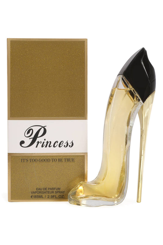 Princess High Heels Gold Spray Perfume For Women